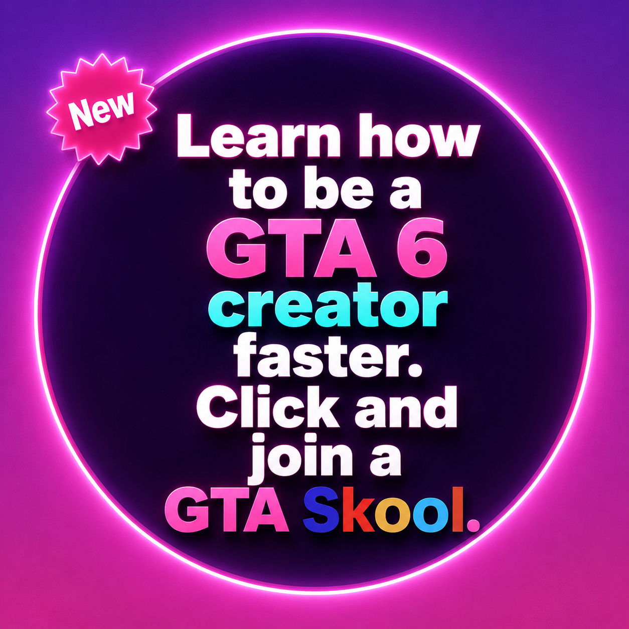 Skool Facebook ad
