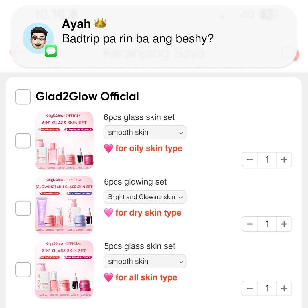 Glad2GlowPhilippines Facebook ad