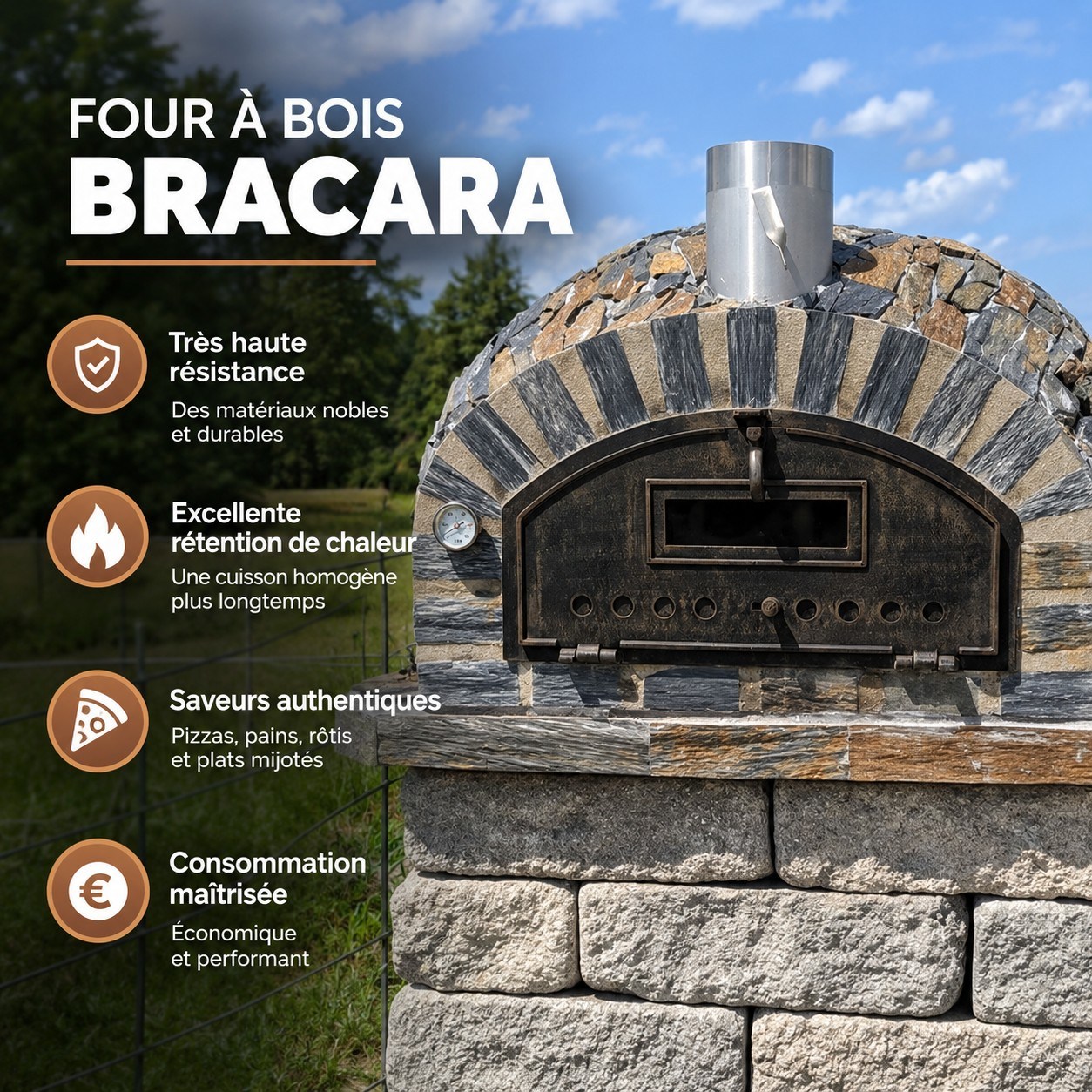My-Barbecue.com / Fours à Bois et Barbecues Facebook ad: Un four à bois, c’est bien plus qu’une…