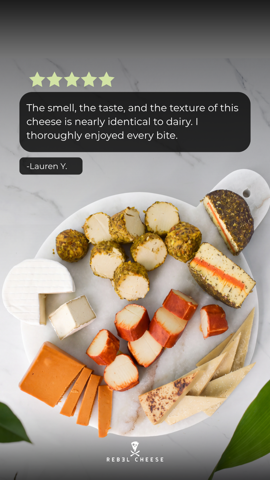 Rebel Cheese Facebook ad