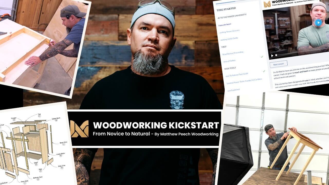 Matthew Peech Woodworking And DIY Facebook ad