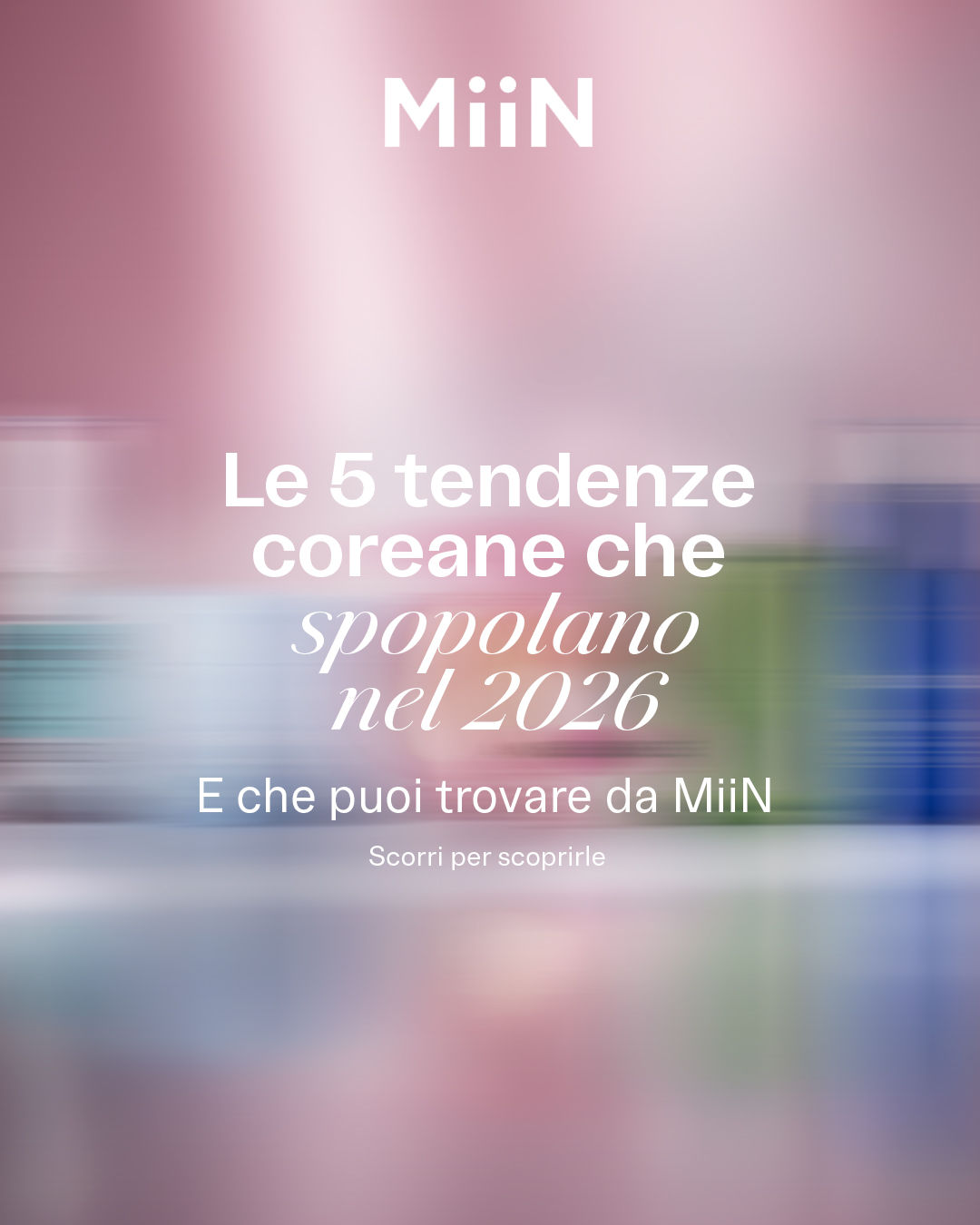 MiiN Korean Cosmetics Italy Facebook ad