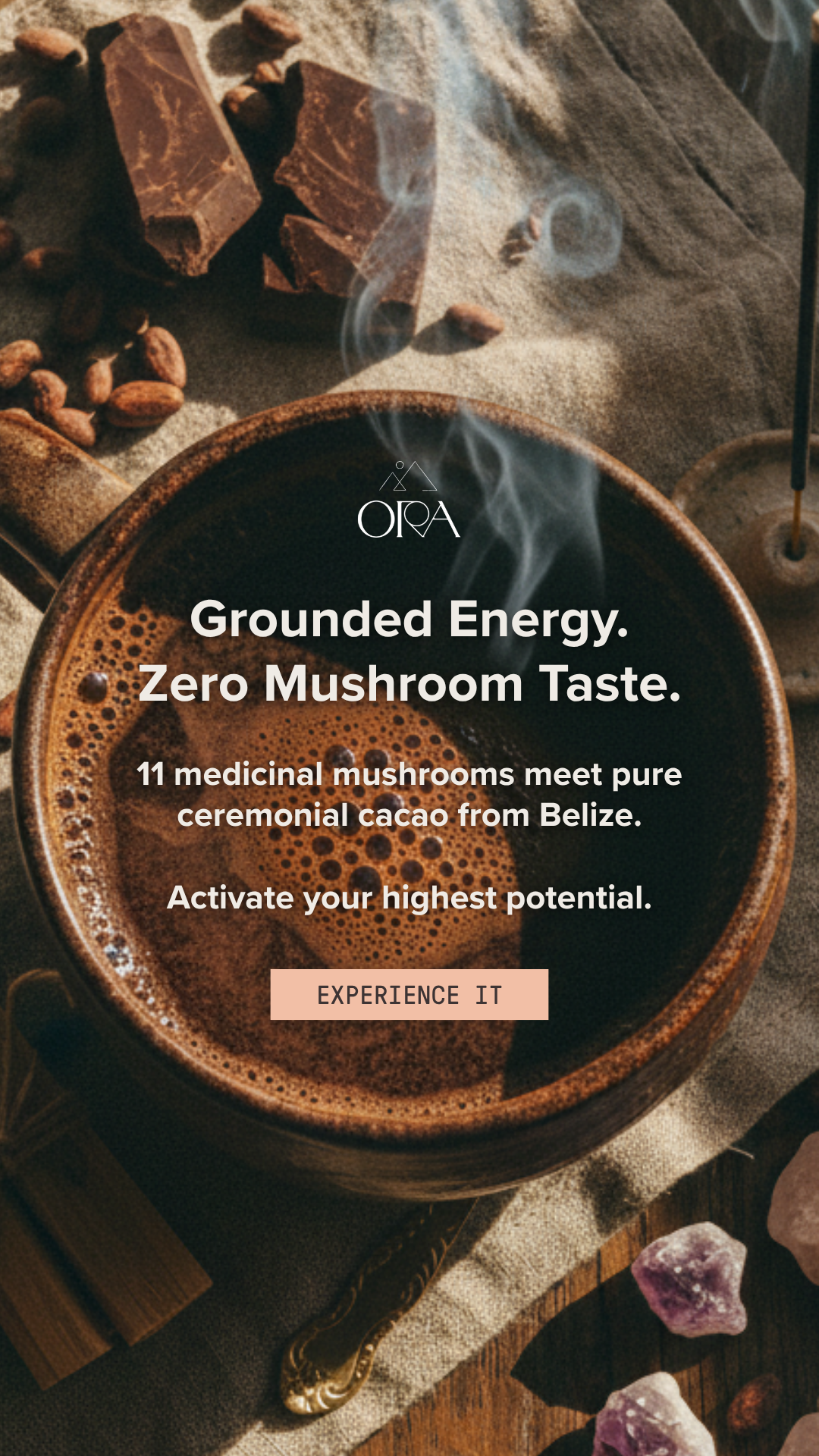 Ora Cacao Facebook ad