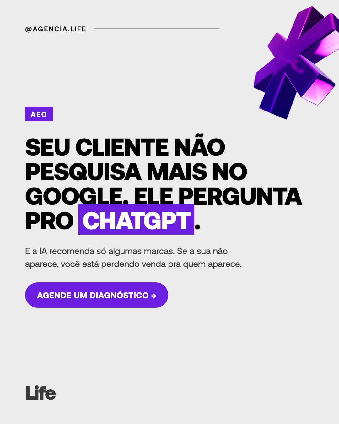 Agência Life Facebook ad: Faça a sua empresa ser recomendada nas buscas…