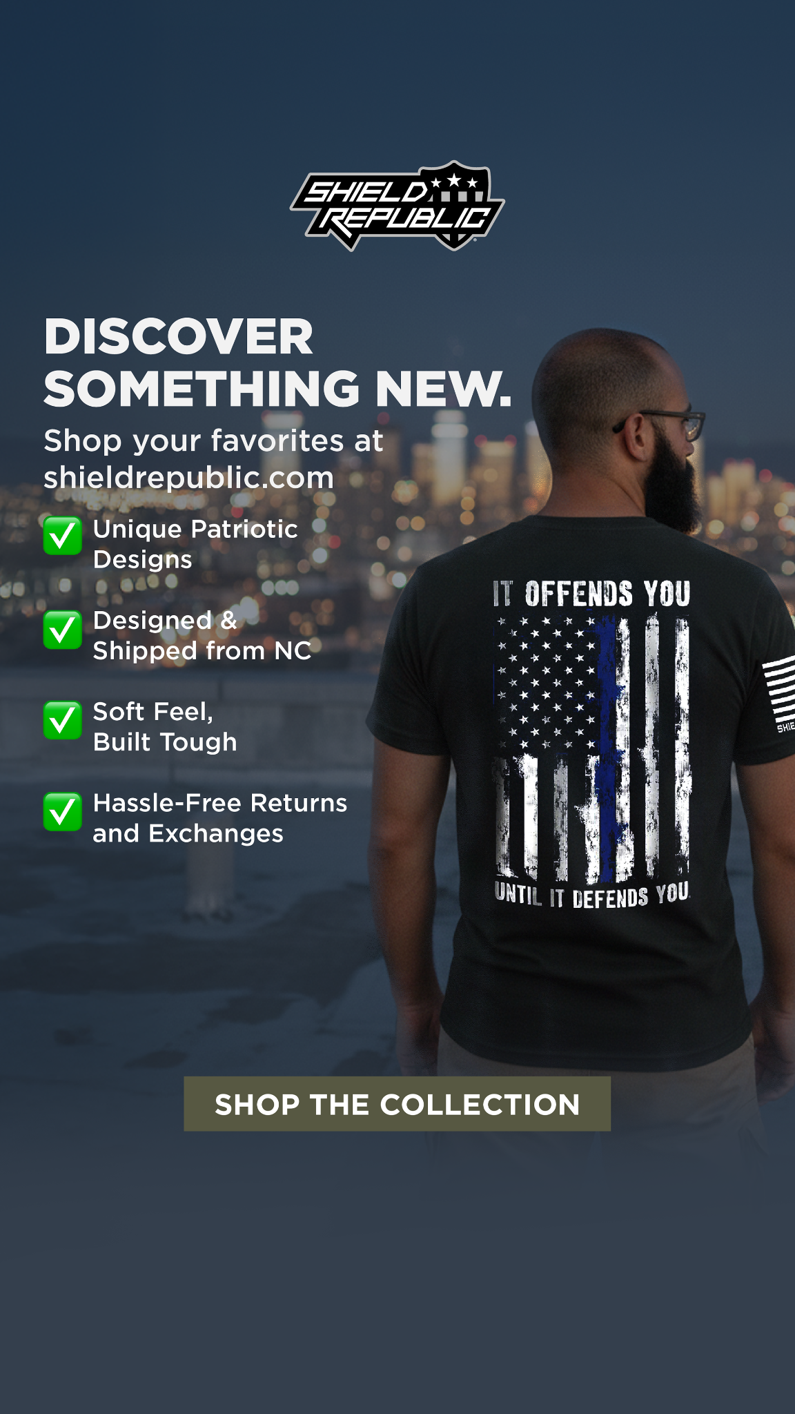Shield Republic Facebook ad