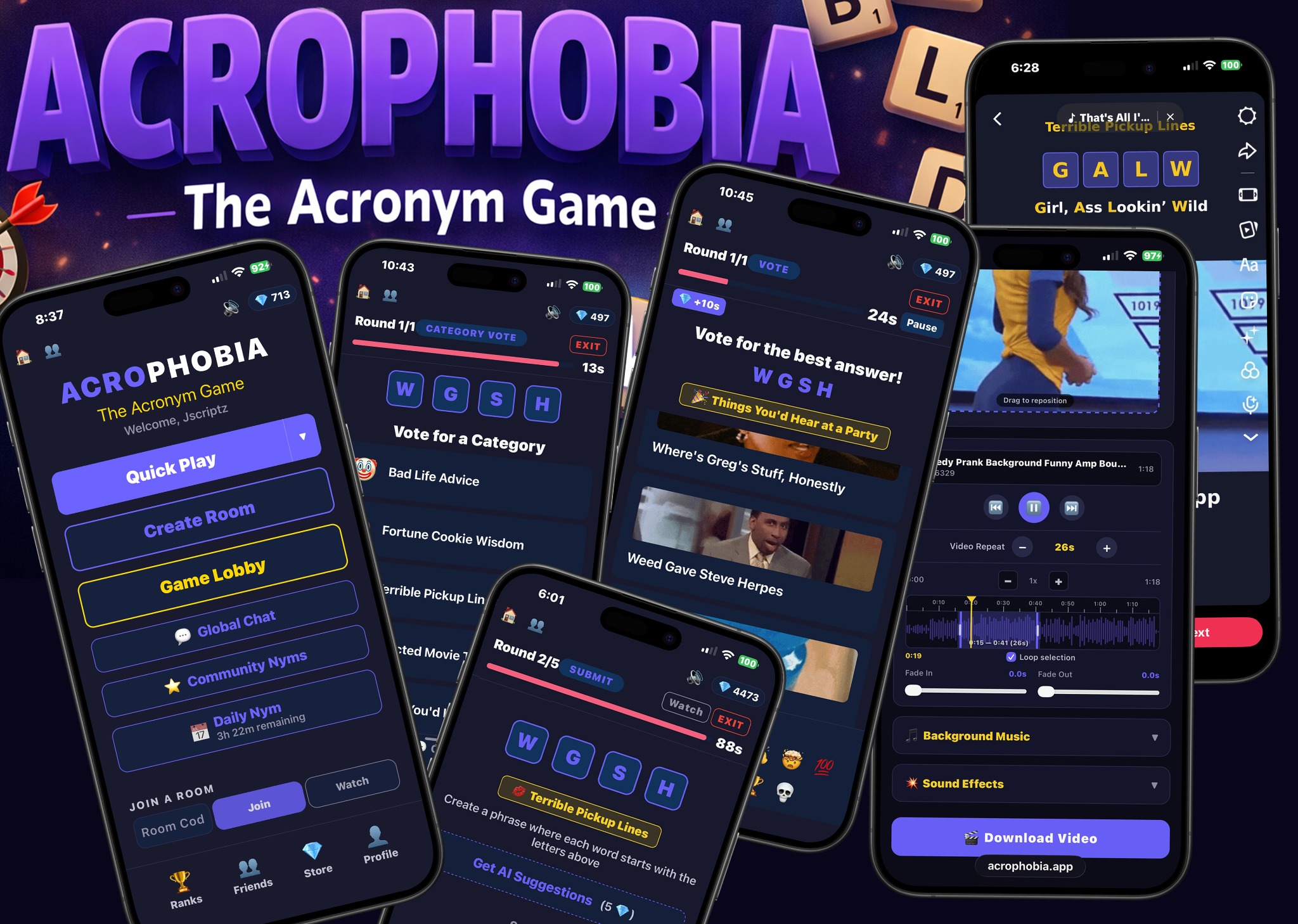 Acrophobia Facebook ad: ACROPHOBIA is Back!