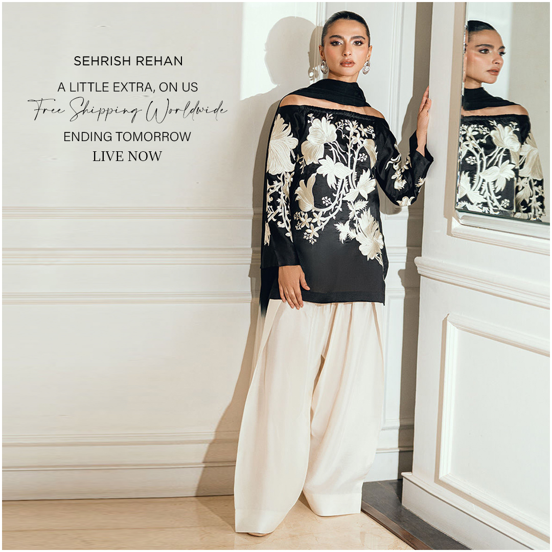 Sehrish Facebook ad: ENDING TOMORROW! Shop Now!