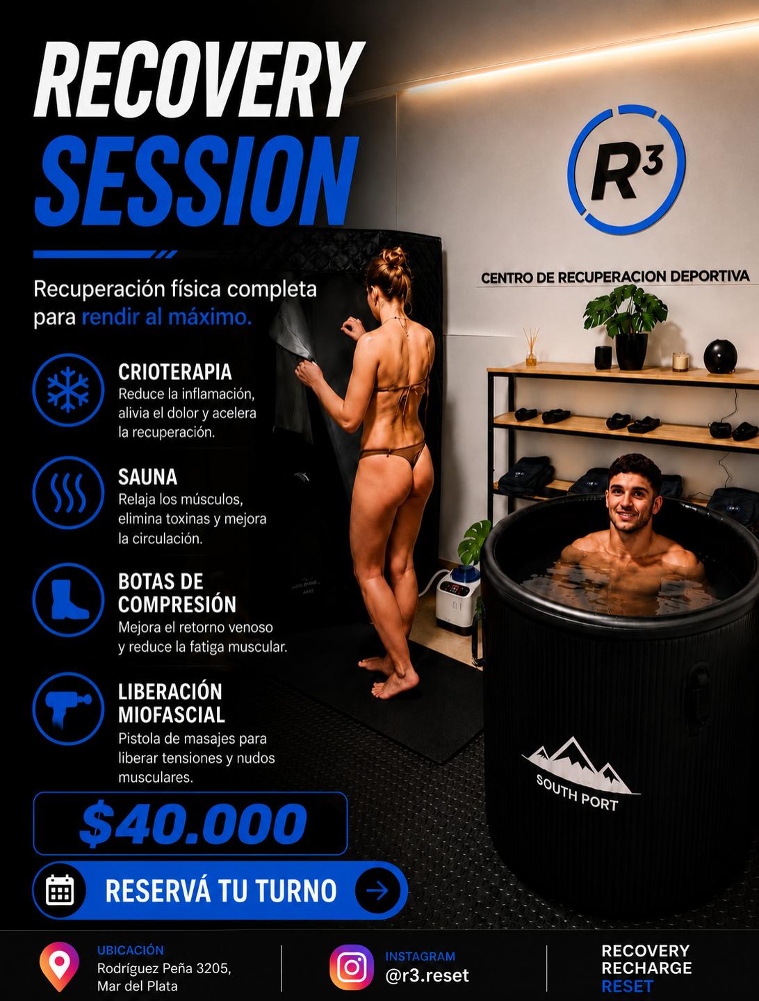 R3.Reset Facebook ad: Sesion de Recovery en Mar de plata