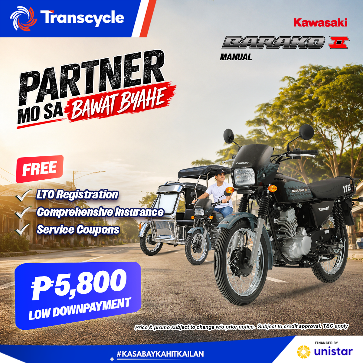 Transcycle Official Facebook ad