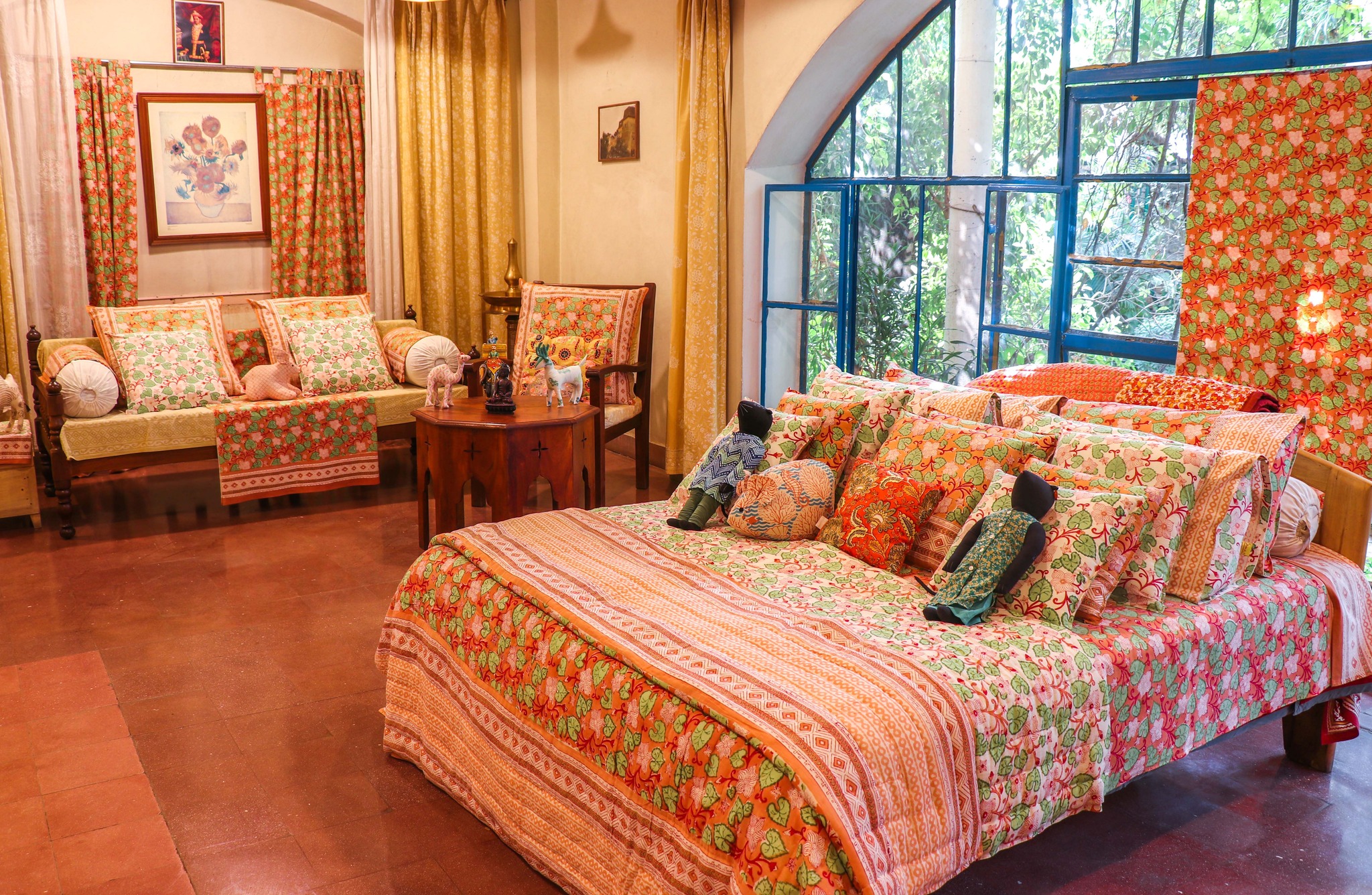Soma Blockprints Facebook ad: Presenting a delightful range of handblock printed products…