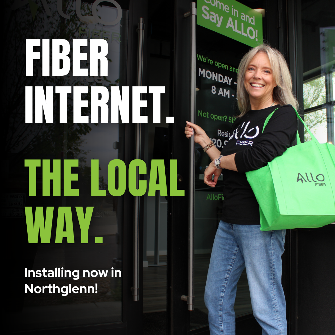 ALLO Fiber Colorado Facebook ad