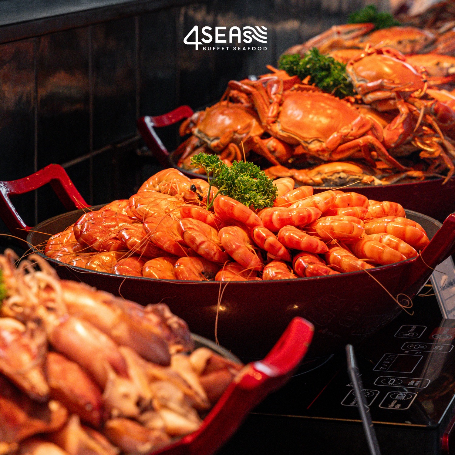 Buffet Hải Sản 4SEAs Premium Facebook ad: GIẢI NGẤY TIỆC TÙNG NGÀY CẬN TẾT, ĐẾN…