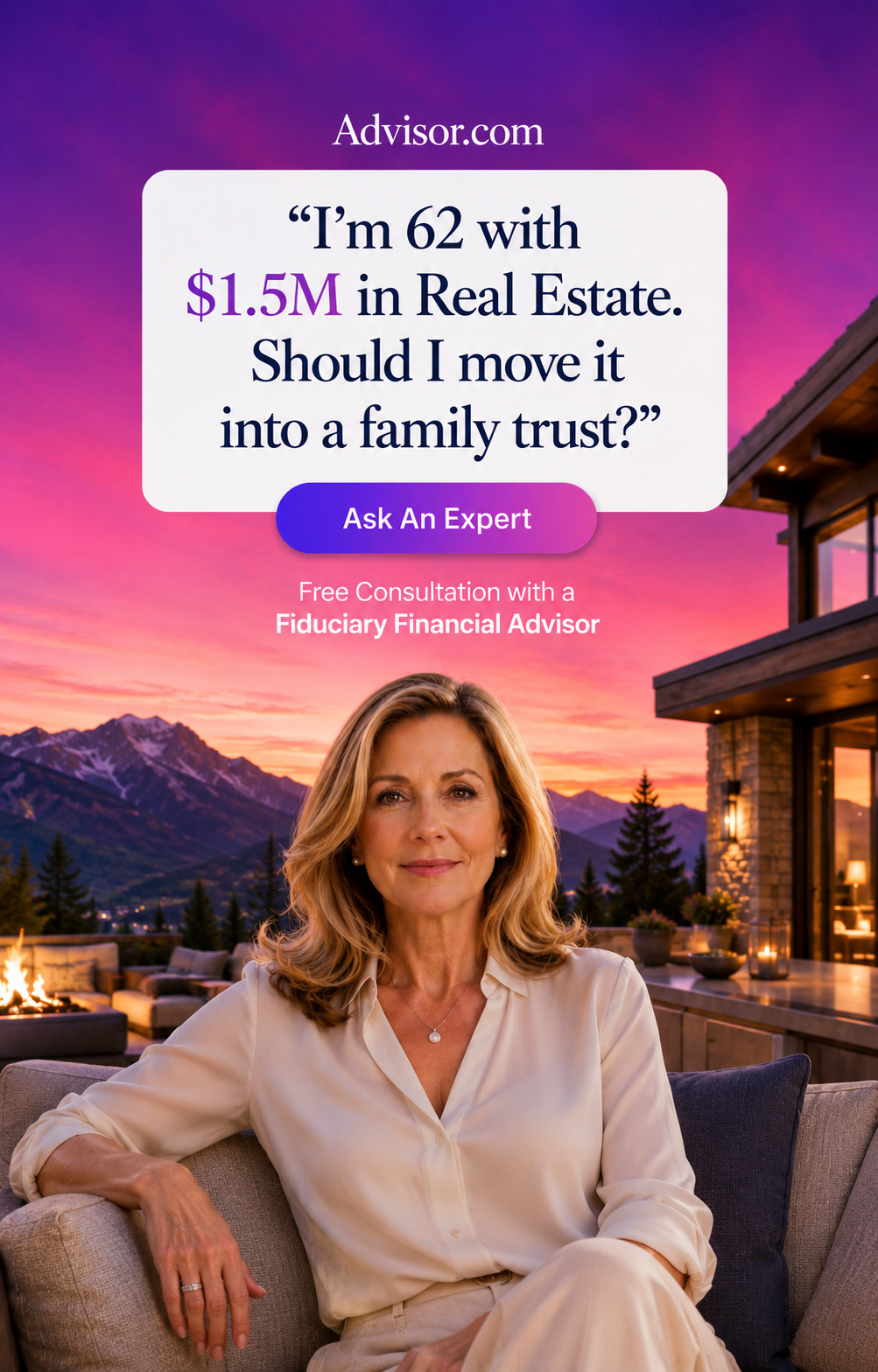 Advisor.com Facebook ad