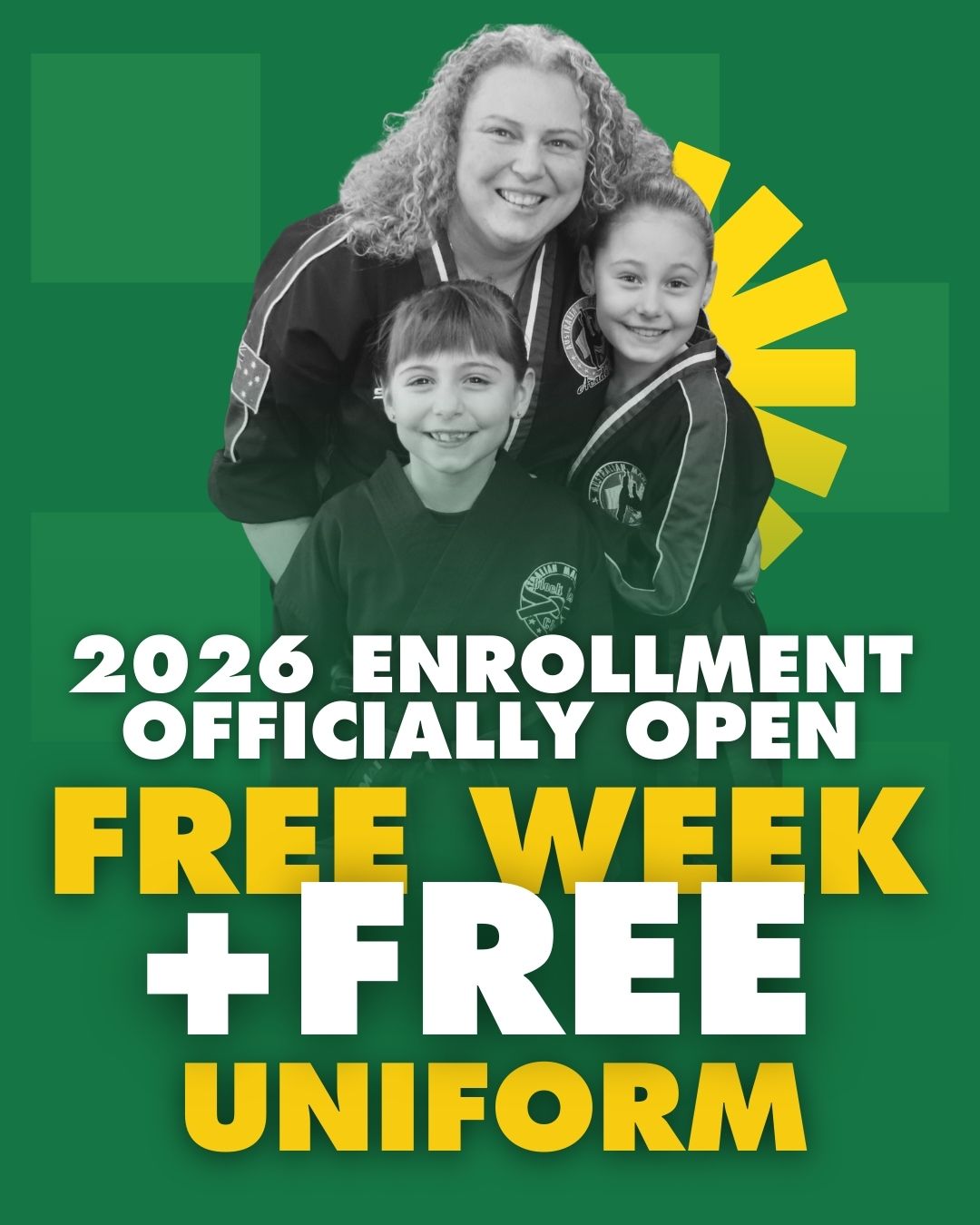 Australian Martial Arts Academy Facebook ad from Mar 6, 2026