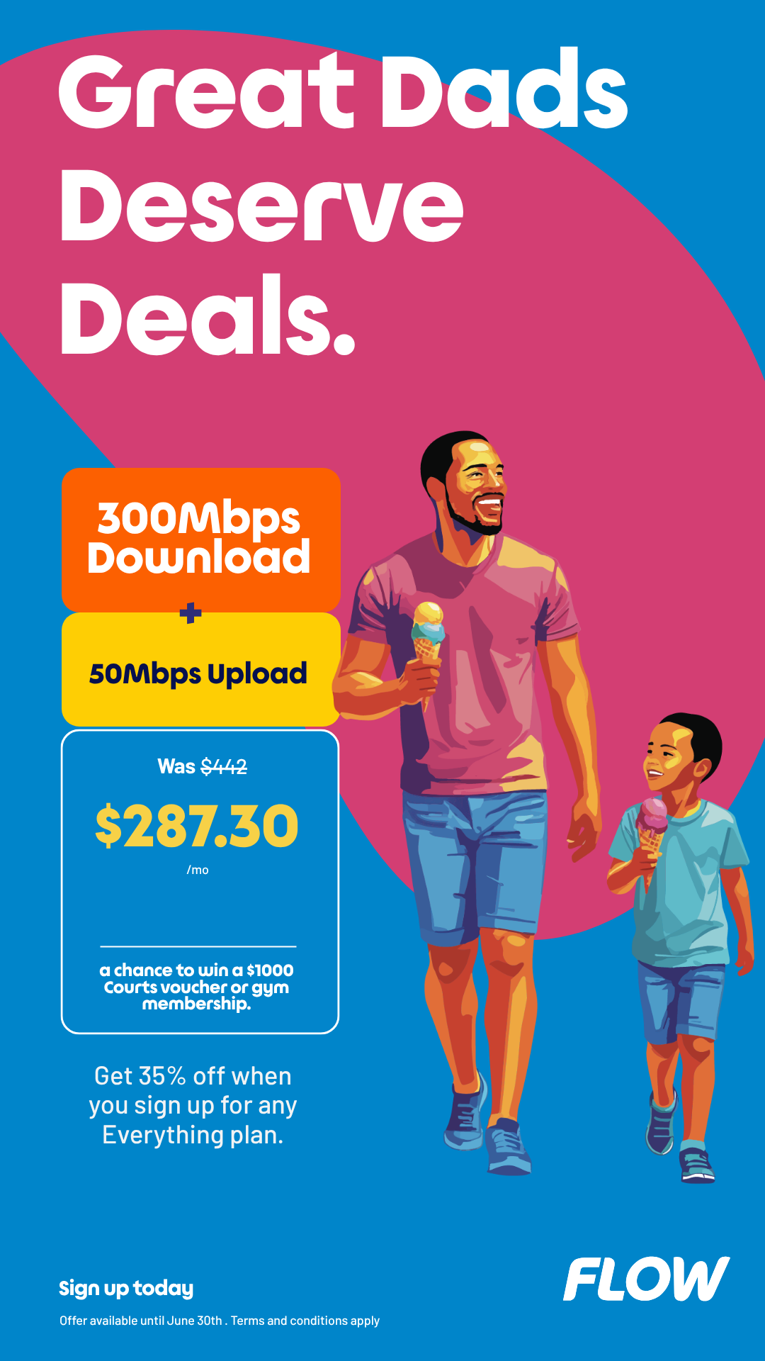 Flow Facebook ad from May 31, 2026