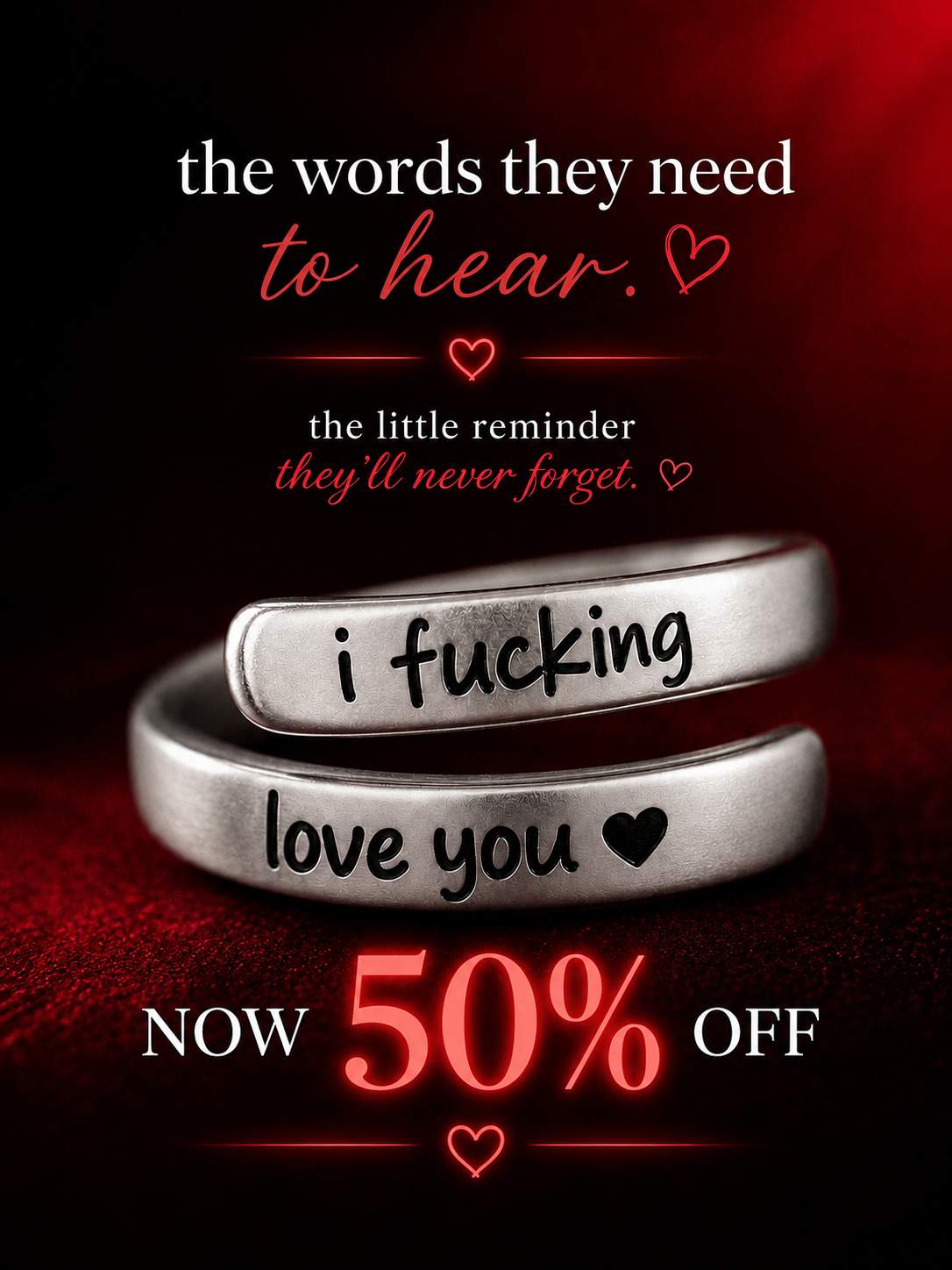 Hope Rings Facebook ad