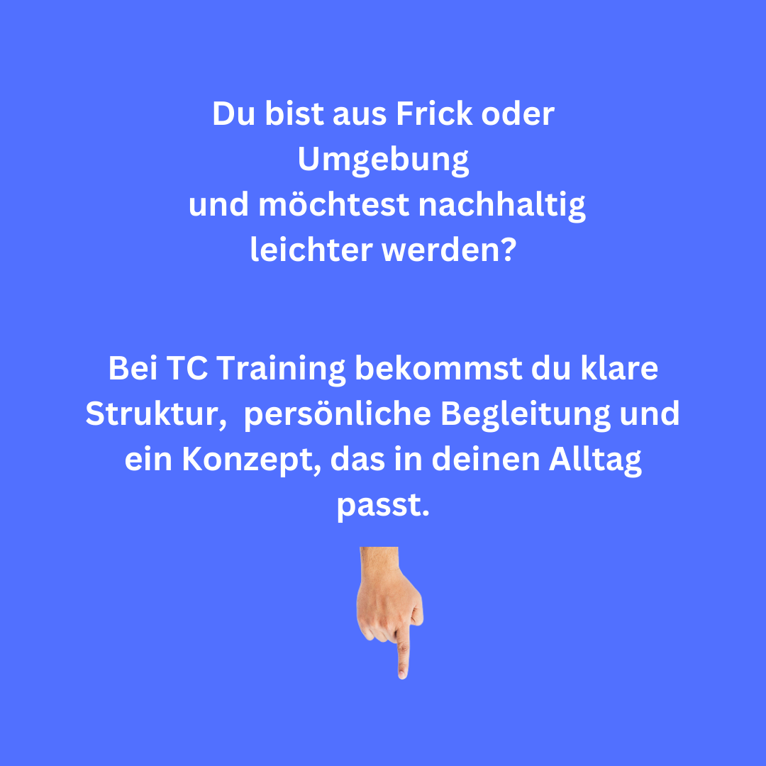 TC Training Facebook ad: Jetzt gesund durchstarten