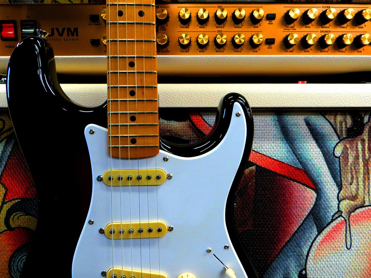 NWA Guitar Lessons Facebook ad: Looking for guitar, bass, ukulele, banjo or mandolin…