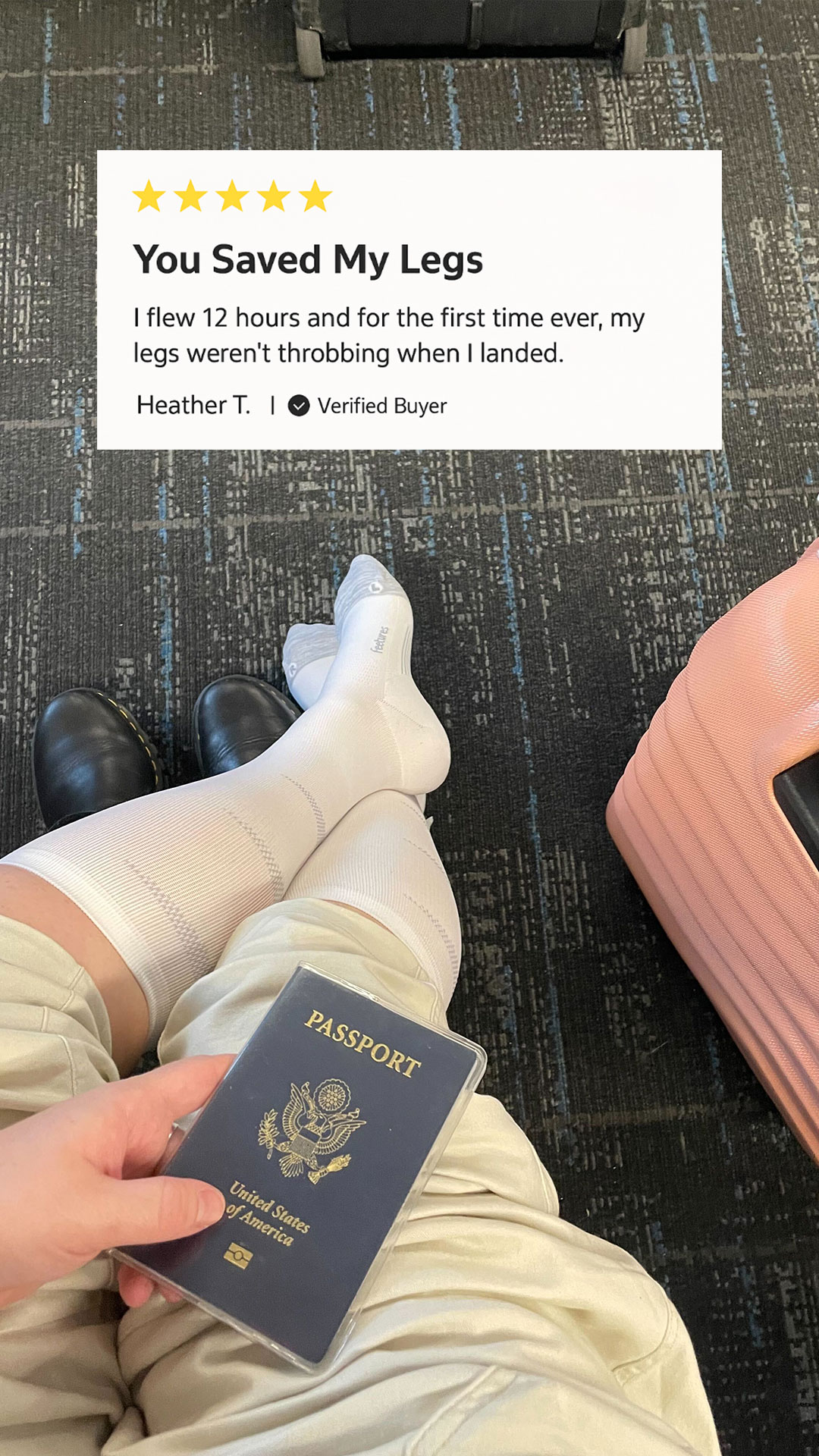 Feetures Facebook ad