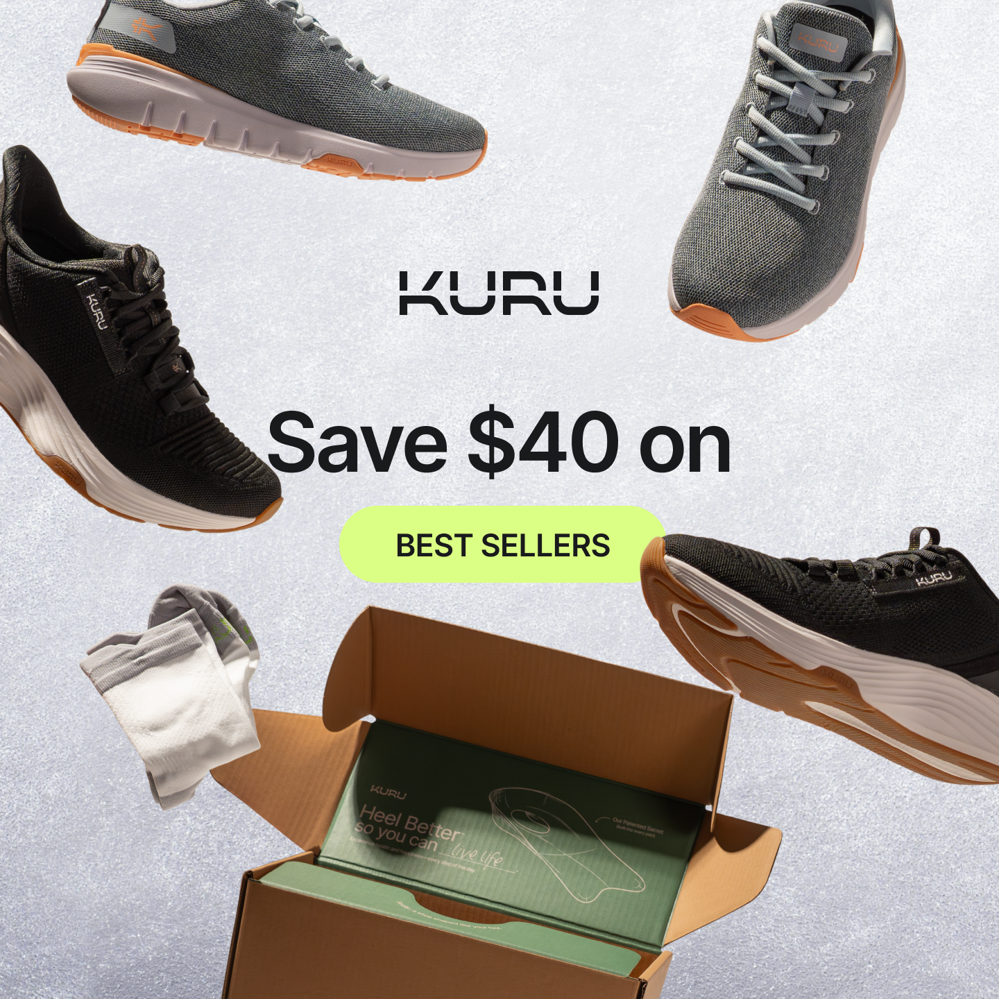 KURU Footwear Facebook ad