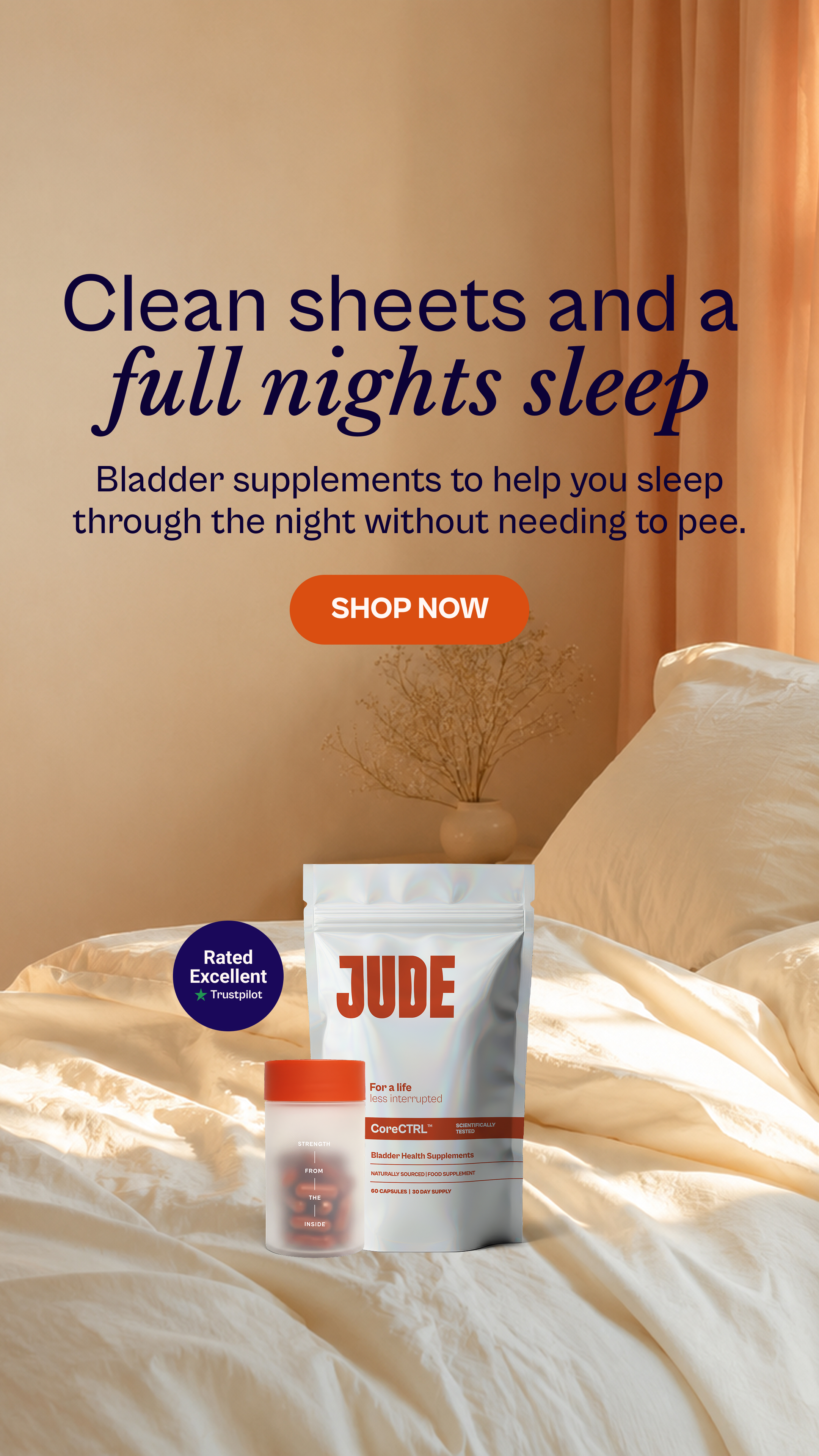 Jude Facebook ad: 20% off for new customers
