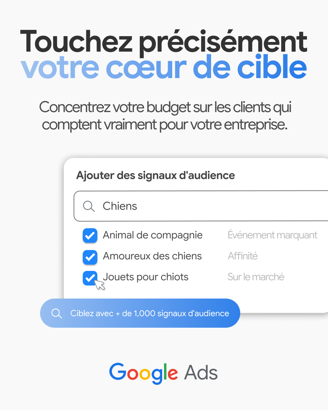 Google Ads Facebook ad