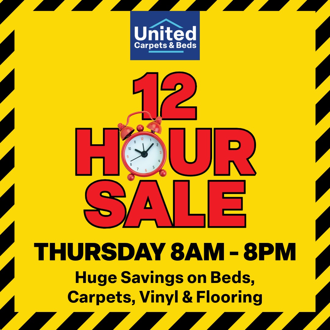 United Carpets and Beds Facebook ad