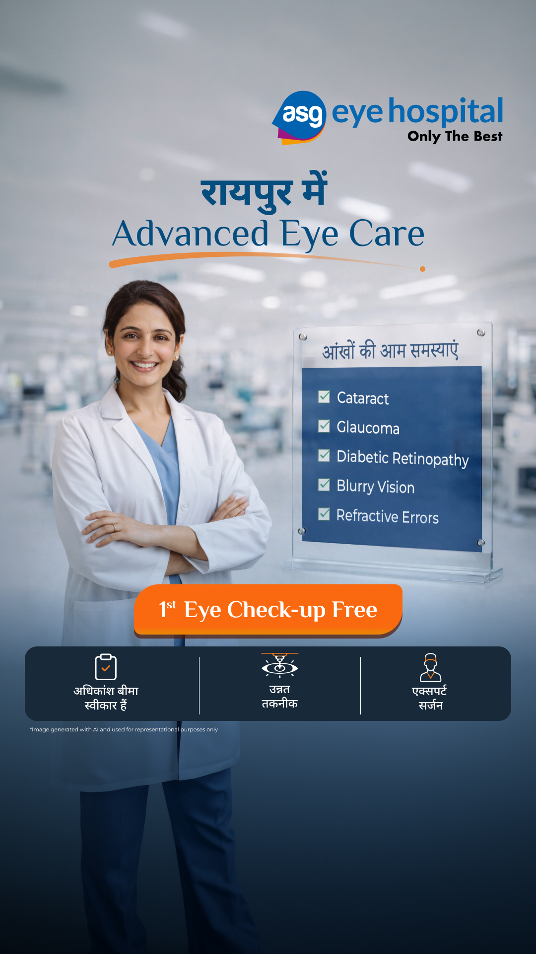 ASG Eye Hospital Facebook ad