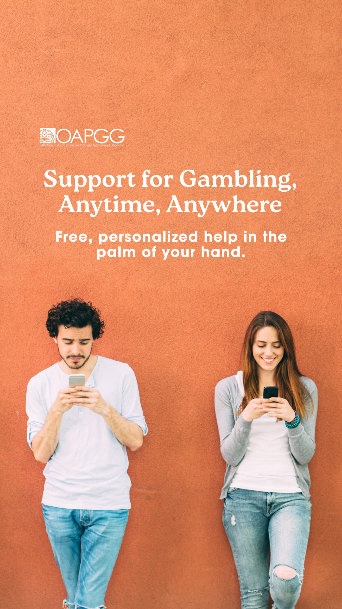 Oklahoma Association on Problem Gambling and Gaming Facebook ad from Aug 7, 2025