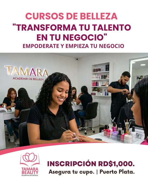 Tamara Beauty Academy RD Facebook ad: ¿Sabías que el sector de la belleza es…