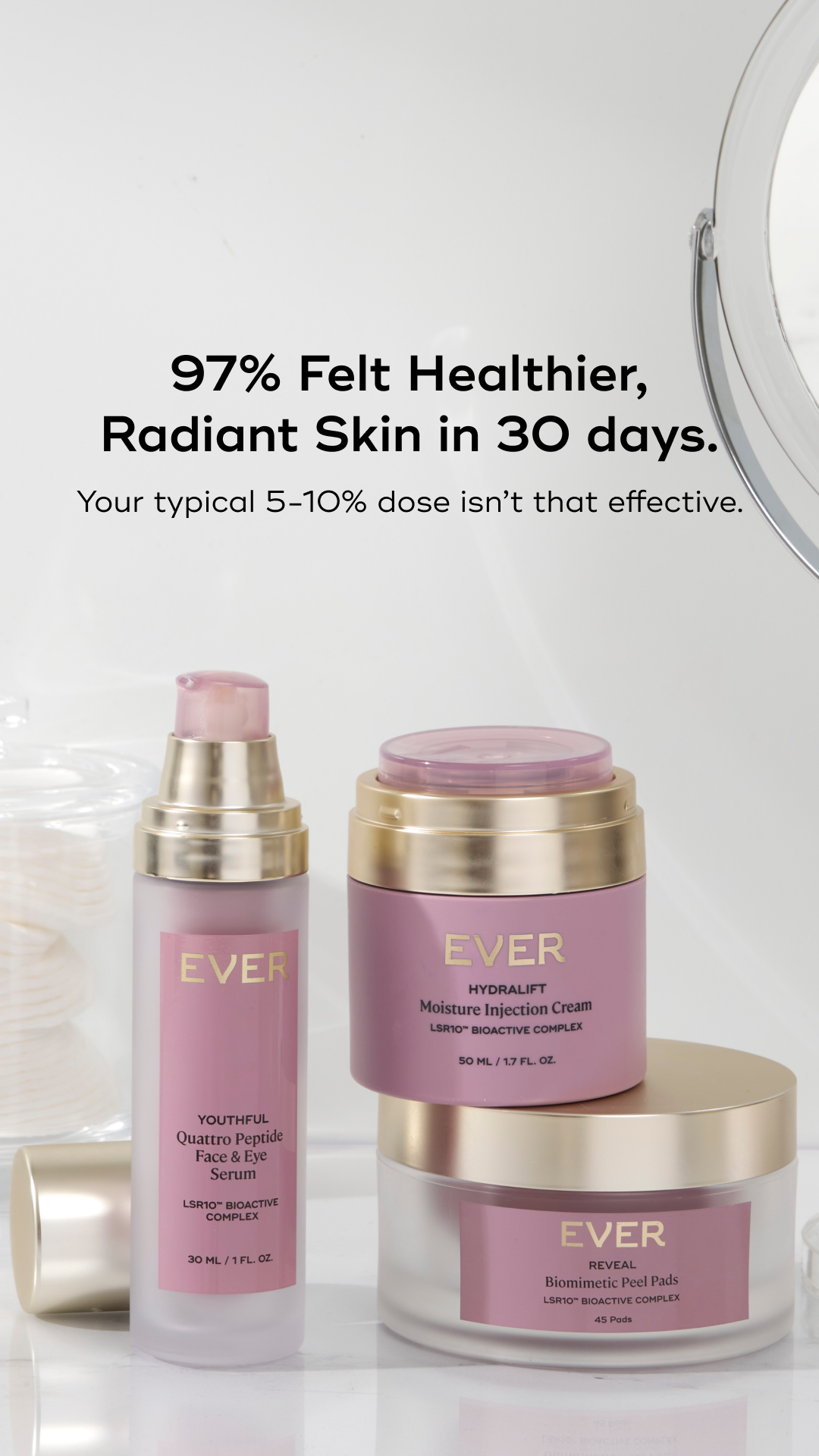 EVER Cleanical Skincare Facebook ad