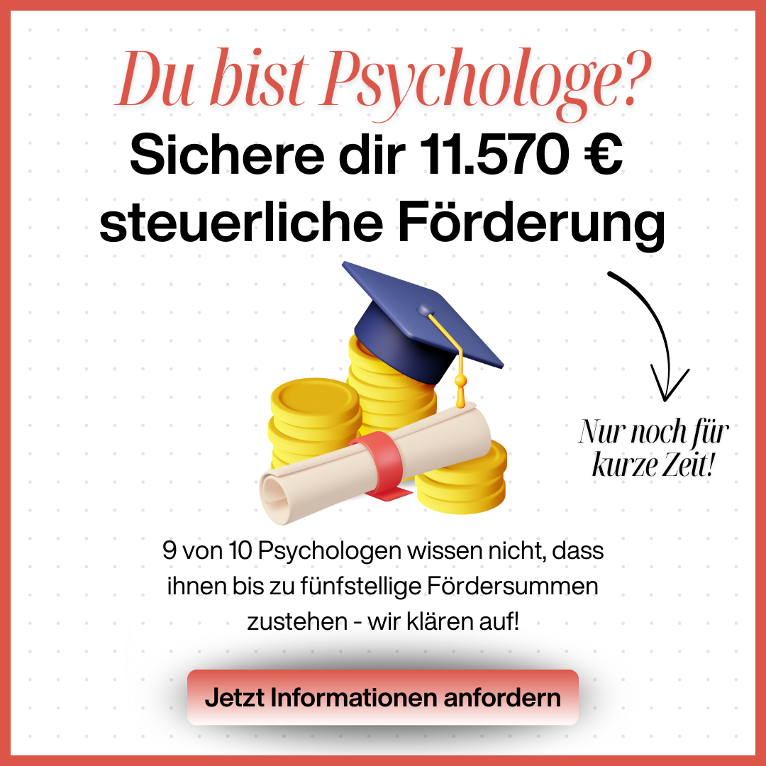 Fördercheck.deutschland Facebook ad: Stärke dich, um andere zu stärken.