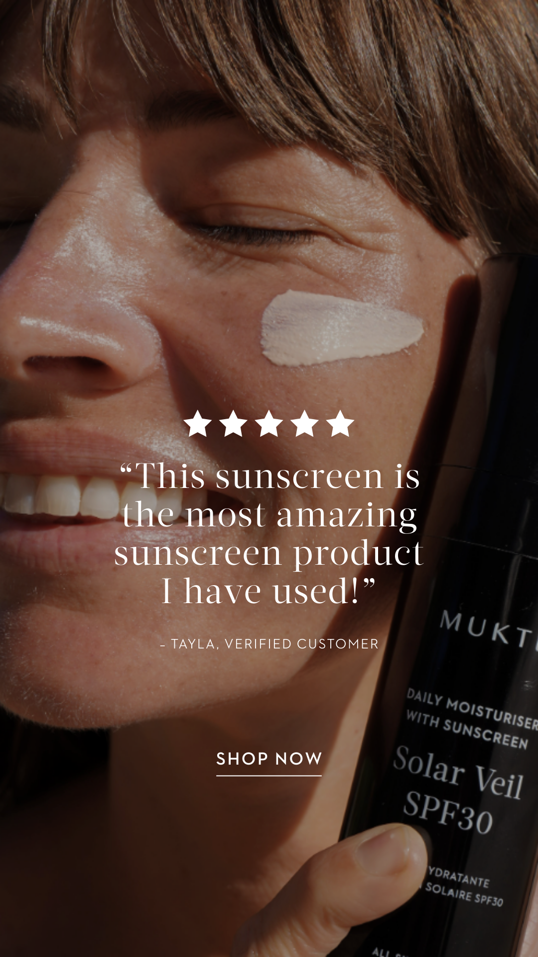 Mukti Organics Facebook ad