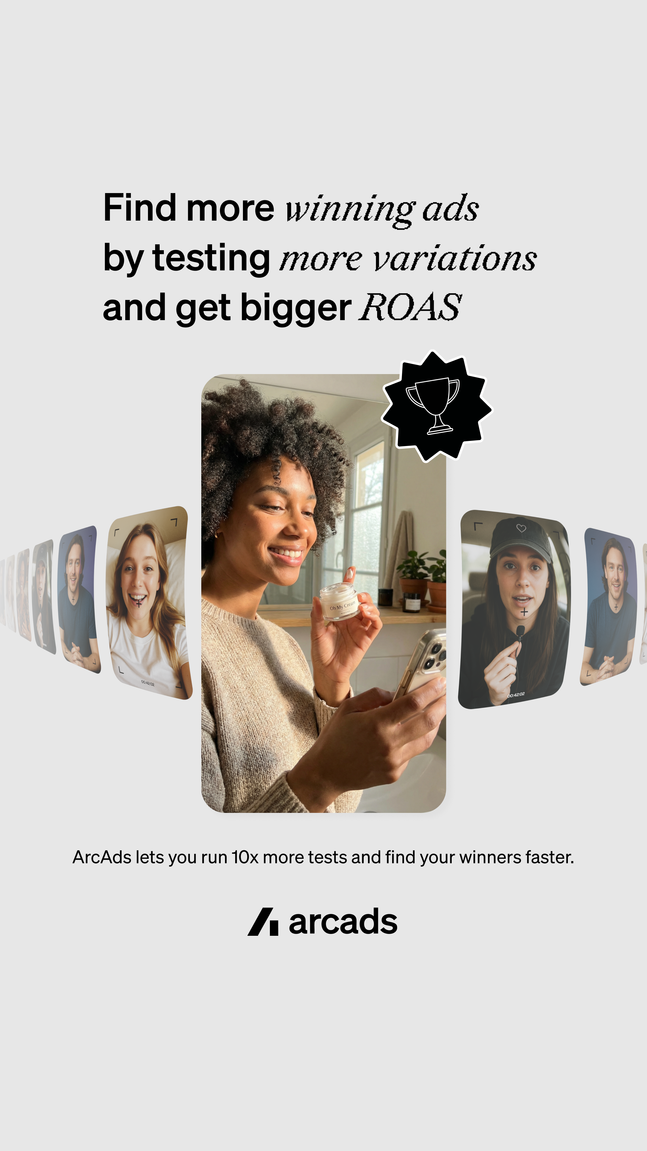Arcads AI Facebook ad