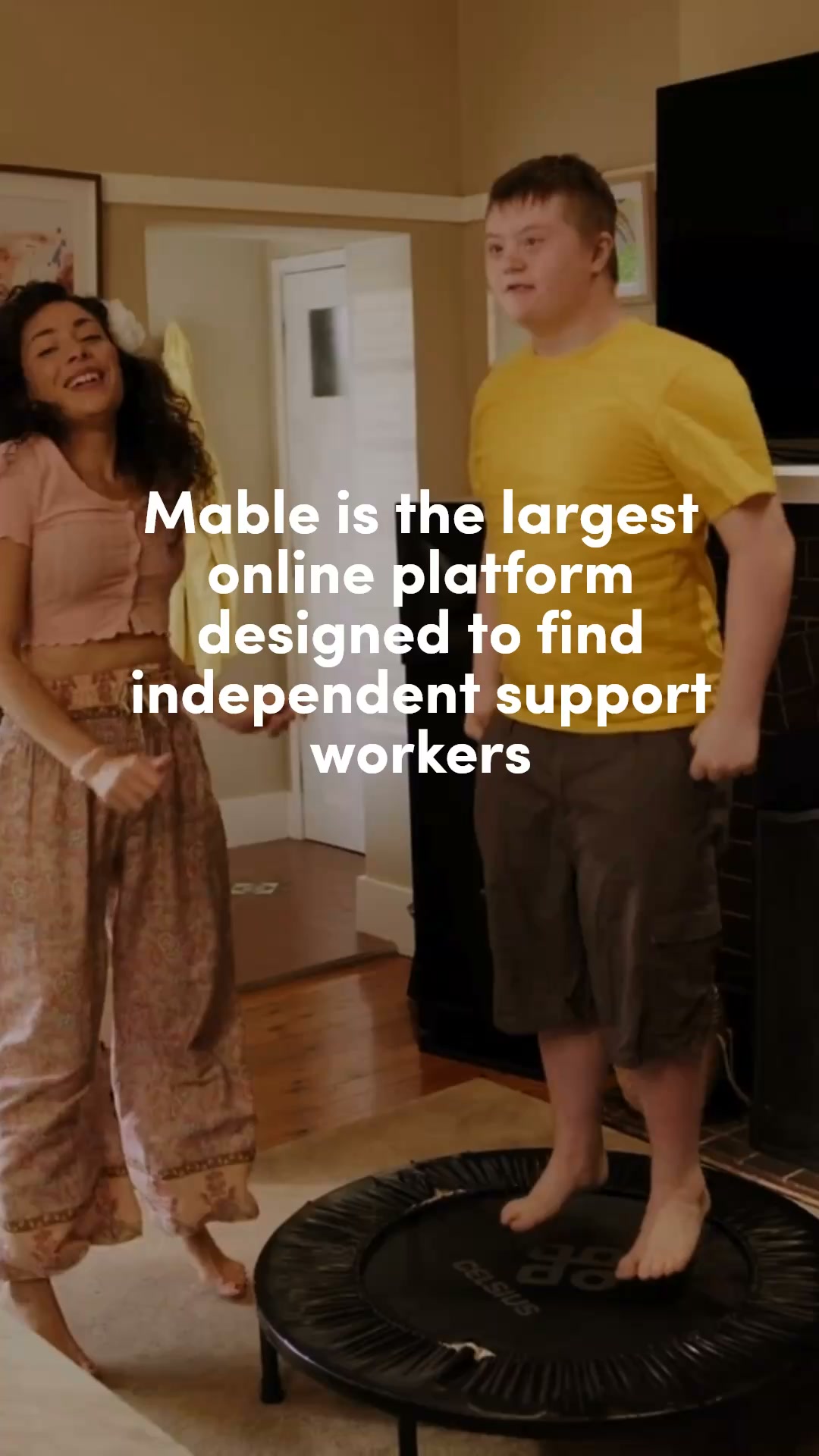Mable Facebook ad: Find support that fits your child's needs