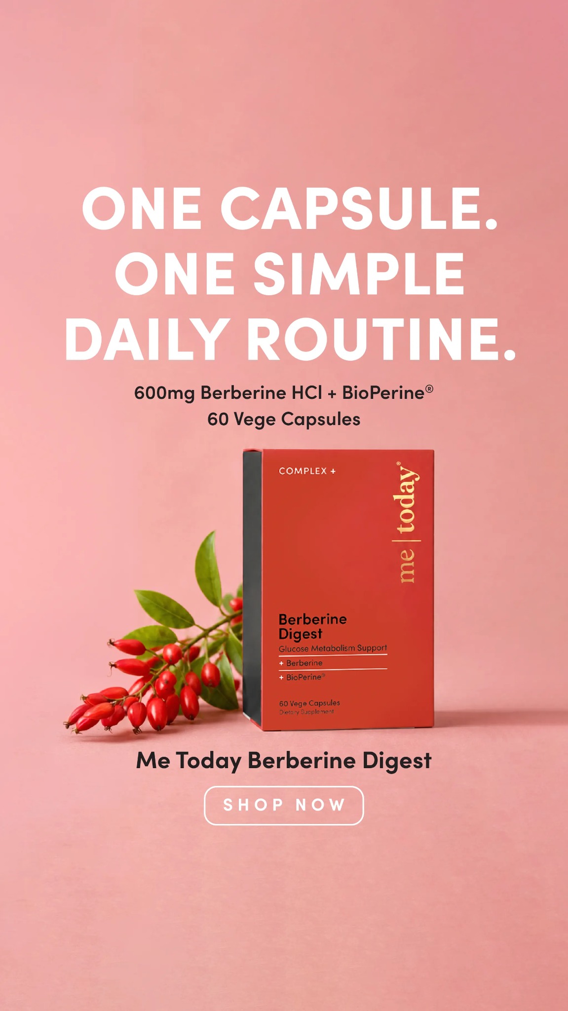 Me Today Facebook ad