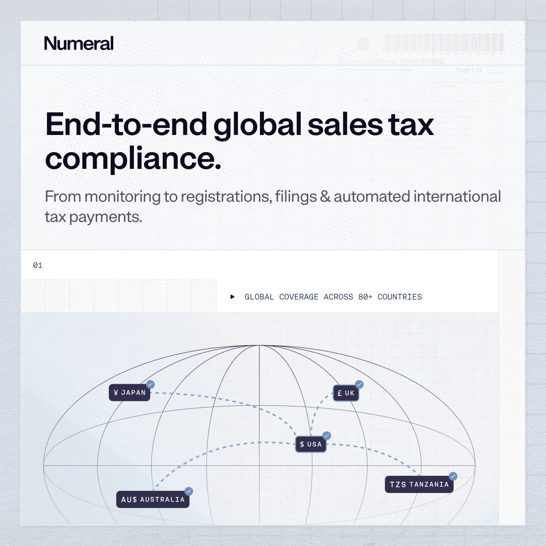 Numeral Tax Facebook ad