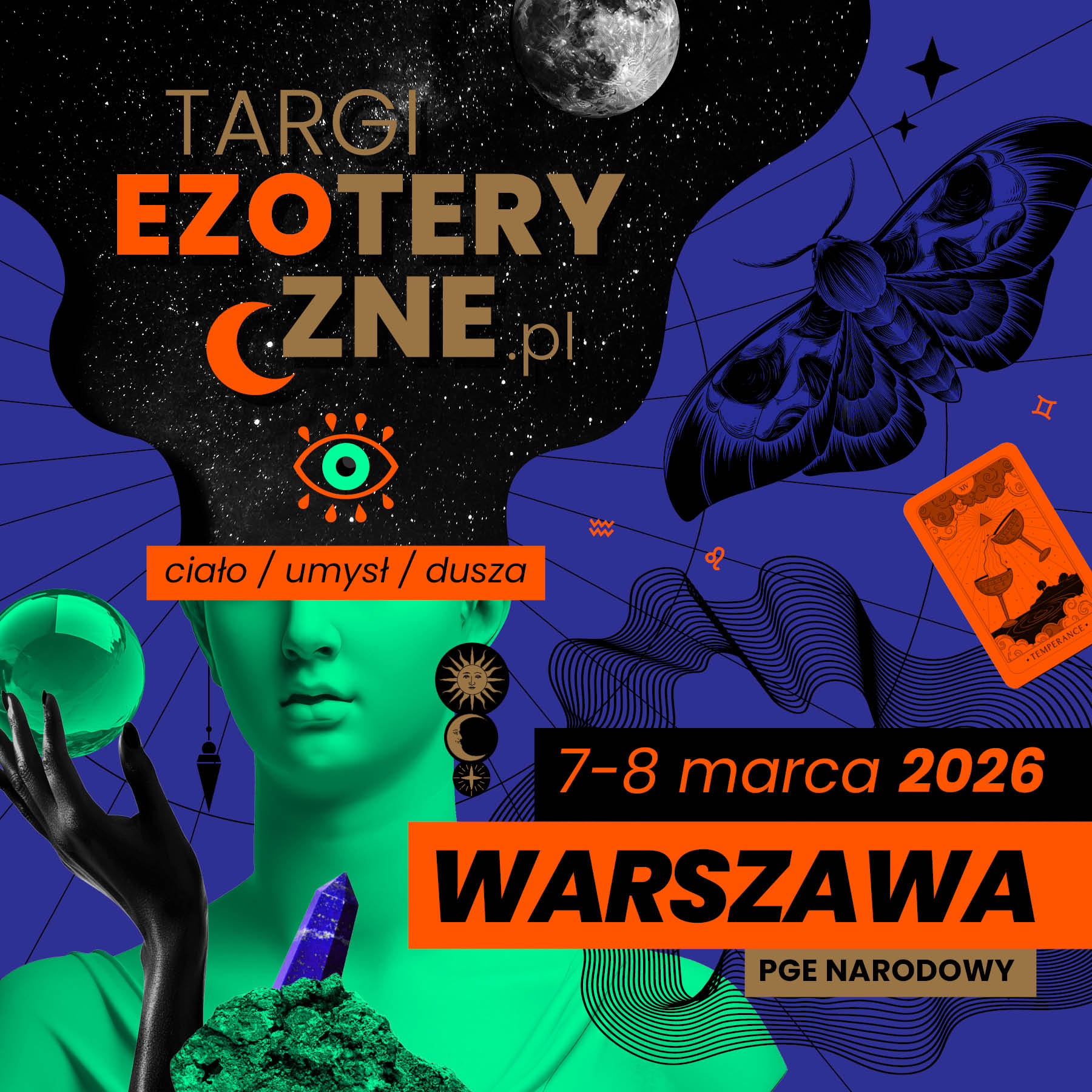 TargiEZOTERYCZNE.pl Facebook ad: Targi Ezoteryczne WARSZAWA 7-8 marca 2026 | PGE Narodowy