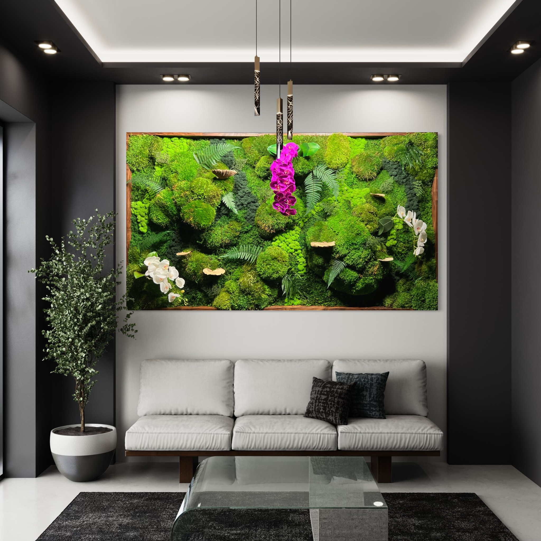 Moss Art Installations Facebook ad