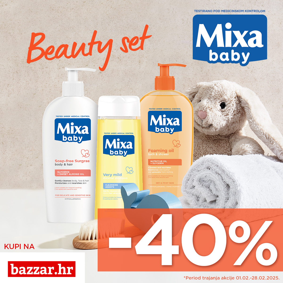 Mixa Facebook ad