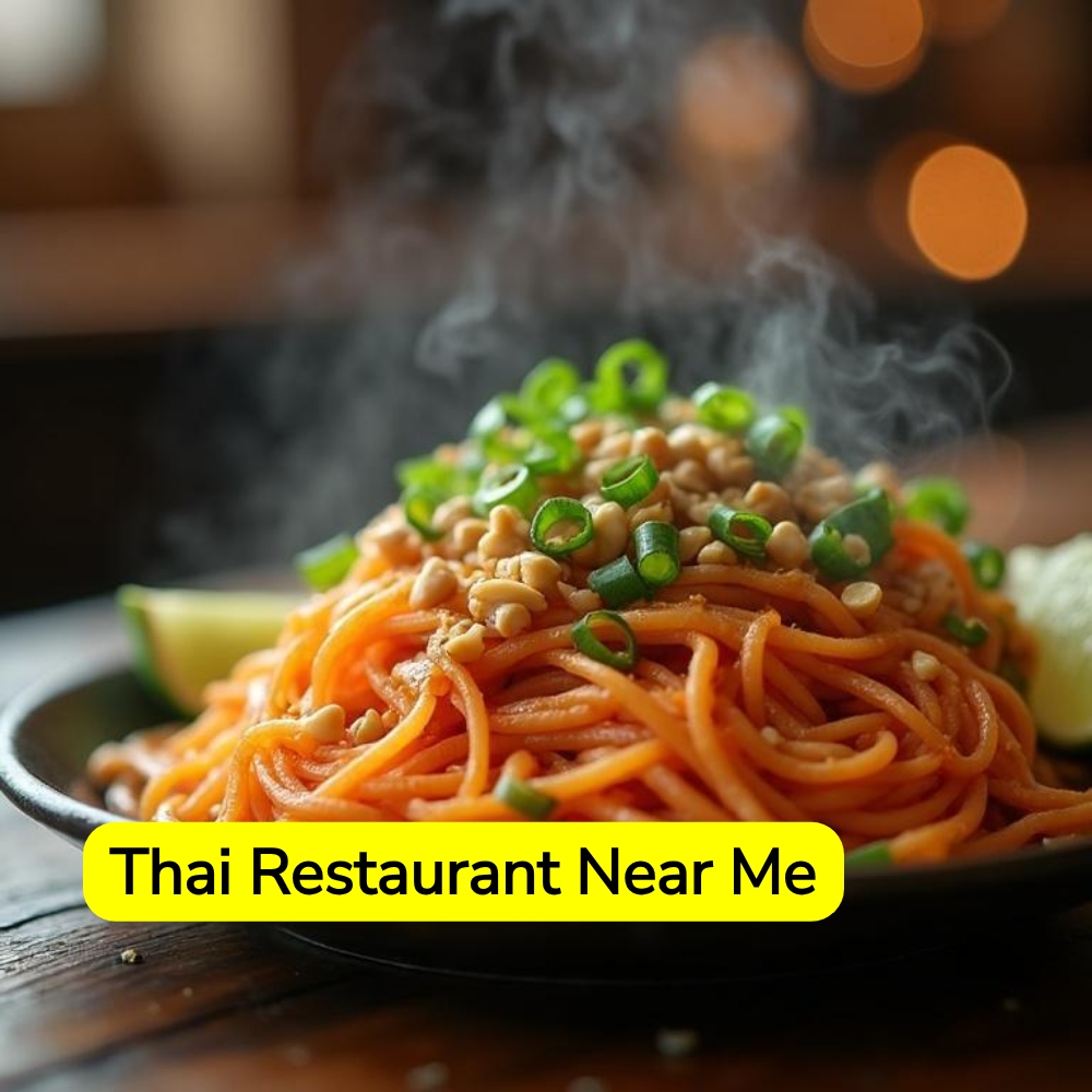 Serene Scribe Ripple Facebook ad: Thai Restaurant Near Me.