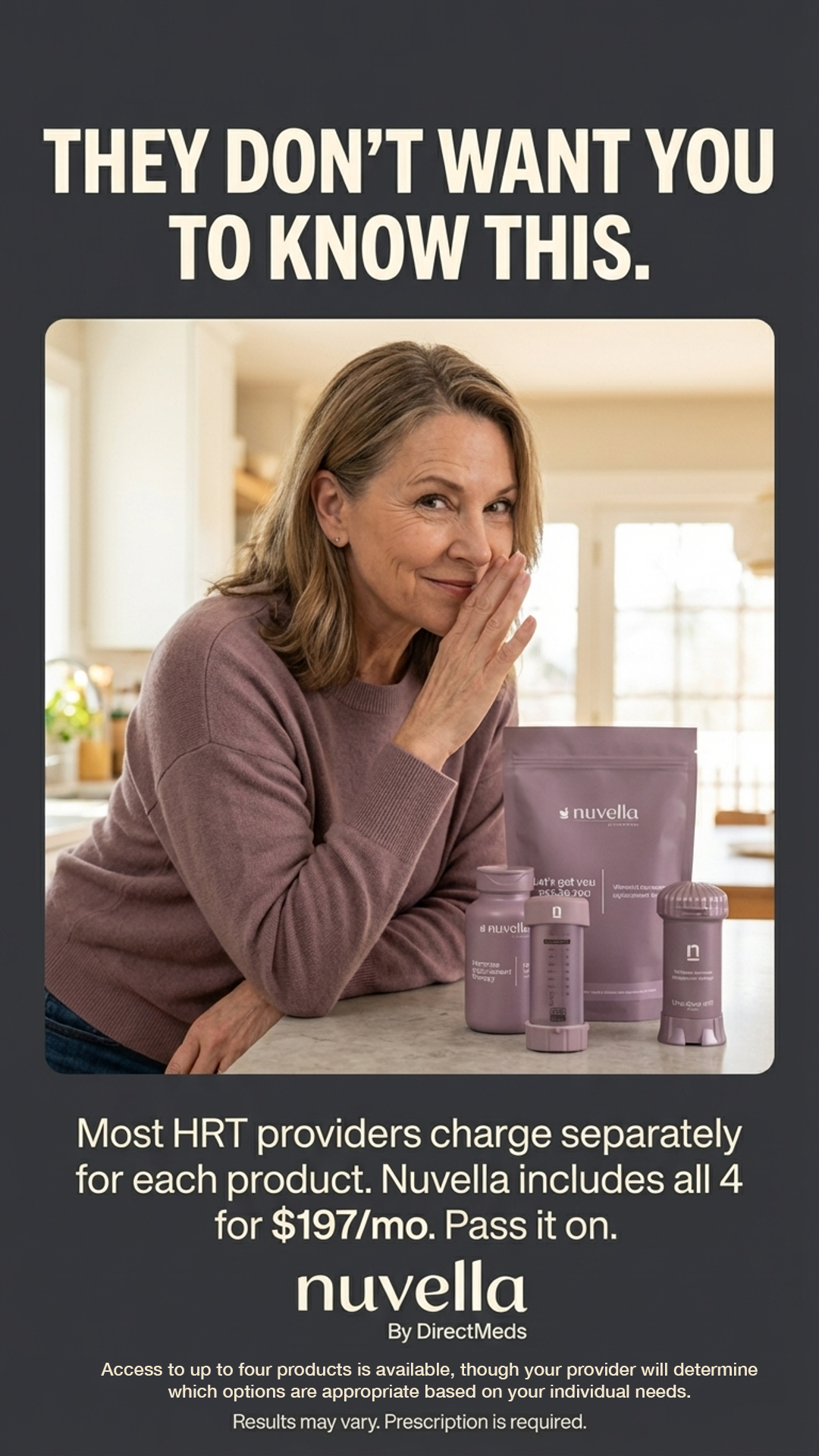 Nuvella USA Facebook ad