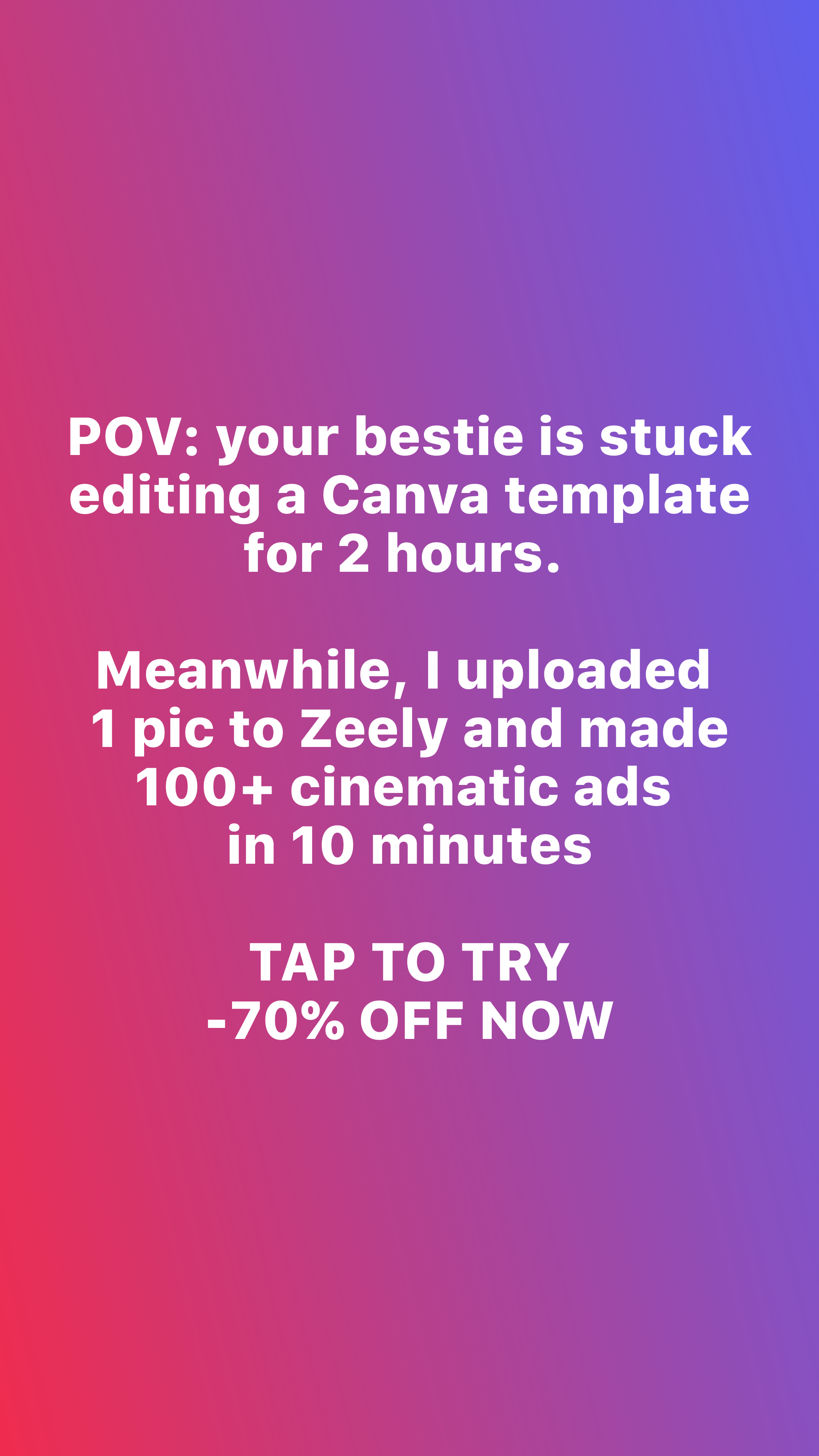 Zeely Facebook ad
