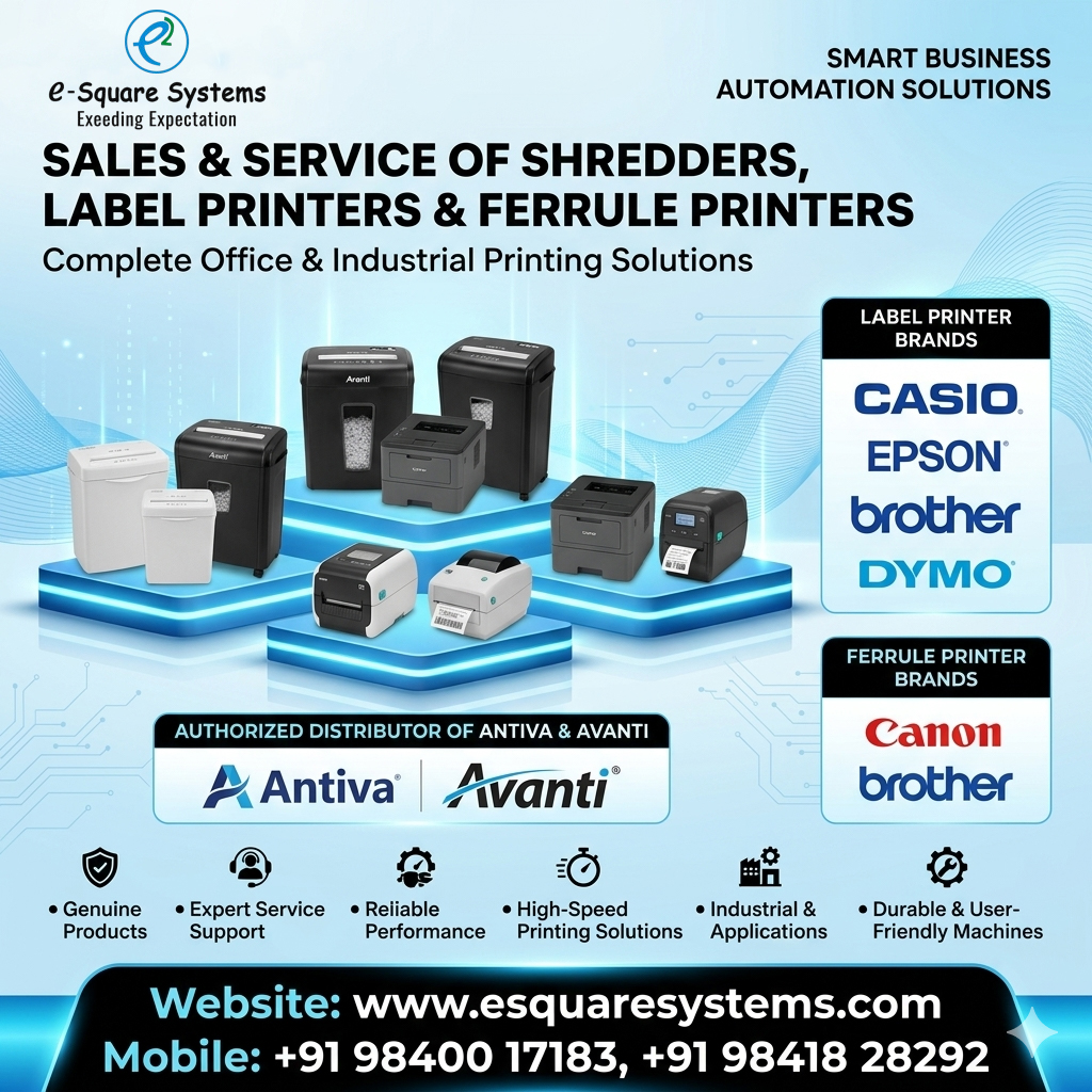 E square systems Facebook ad: Upgrade your office and industrial workflow with premium…