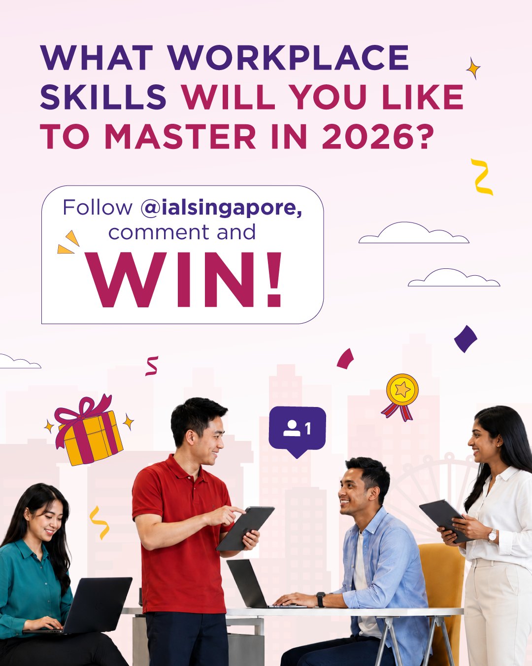 Institute for Adult Learning Singapore Facebook ad