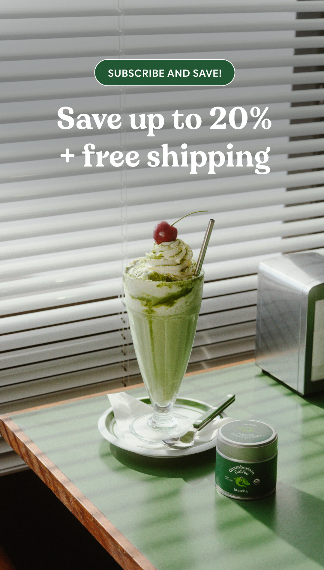 Chamberlain Coffee Facebook ad