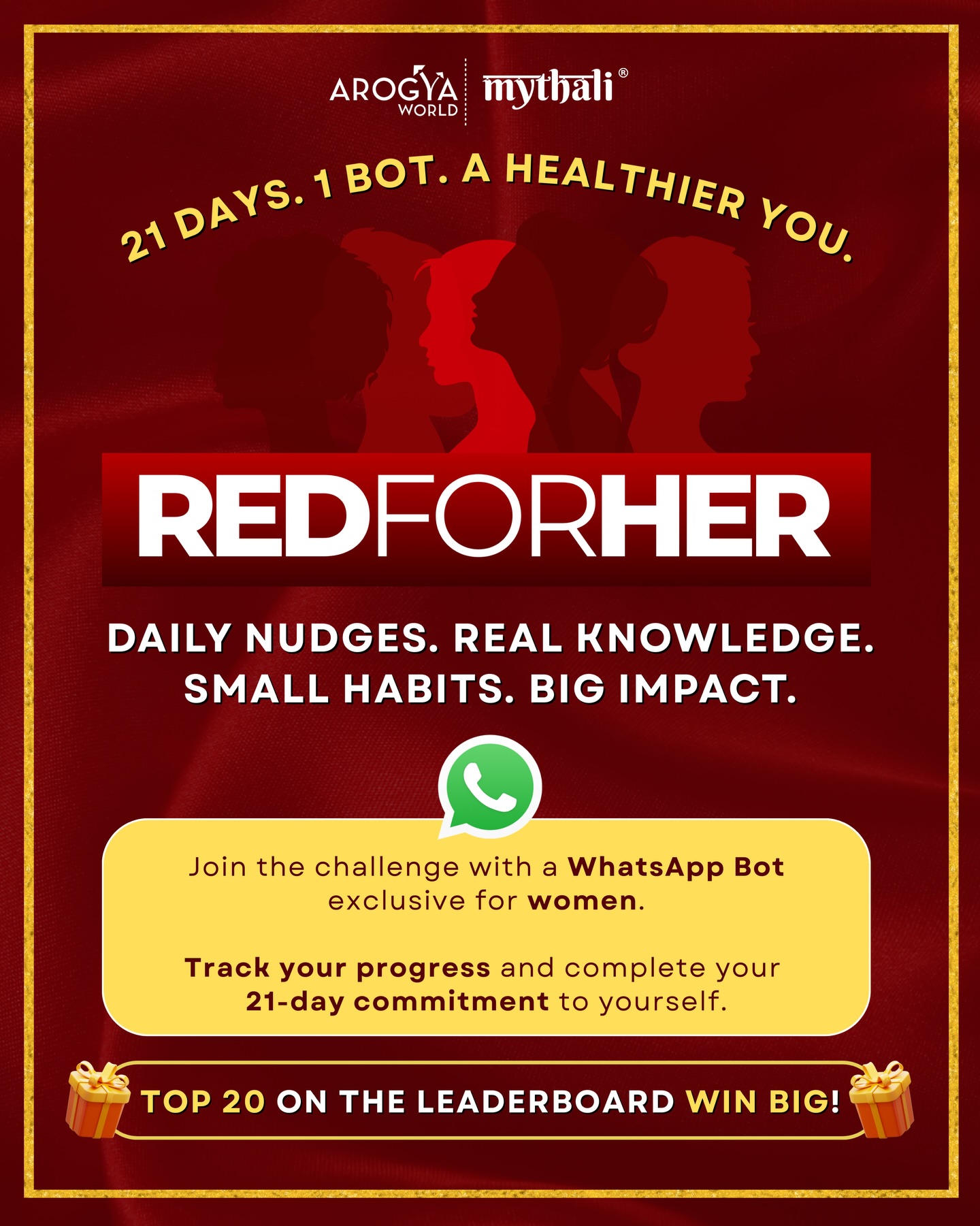 Arogya World Facebook ad: Inactivity is a major risk factor for NCDs…