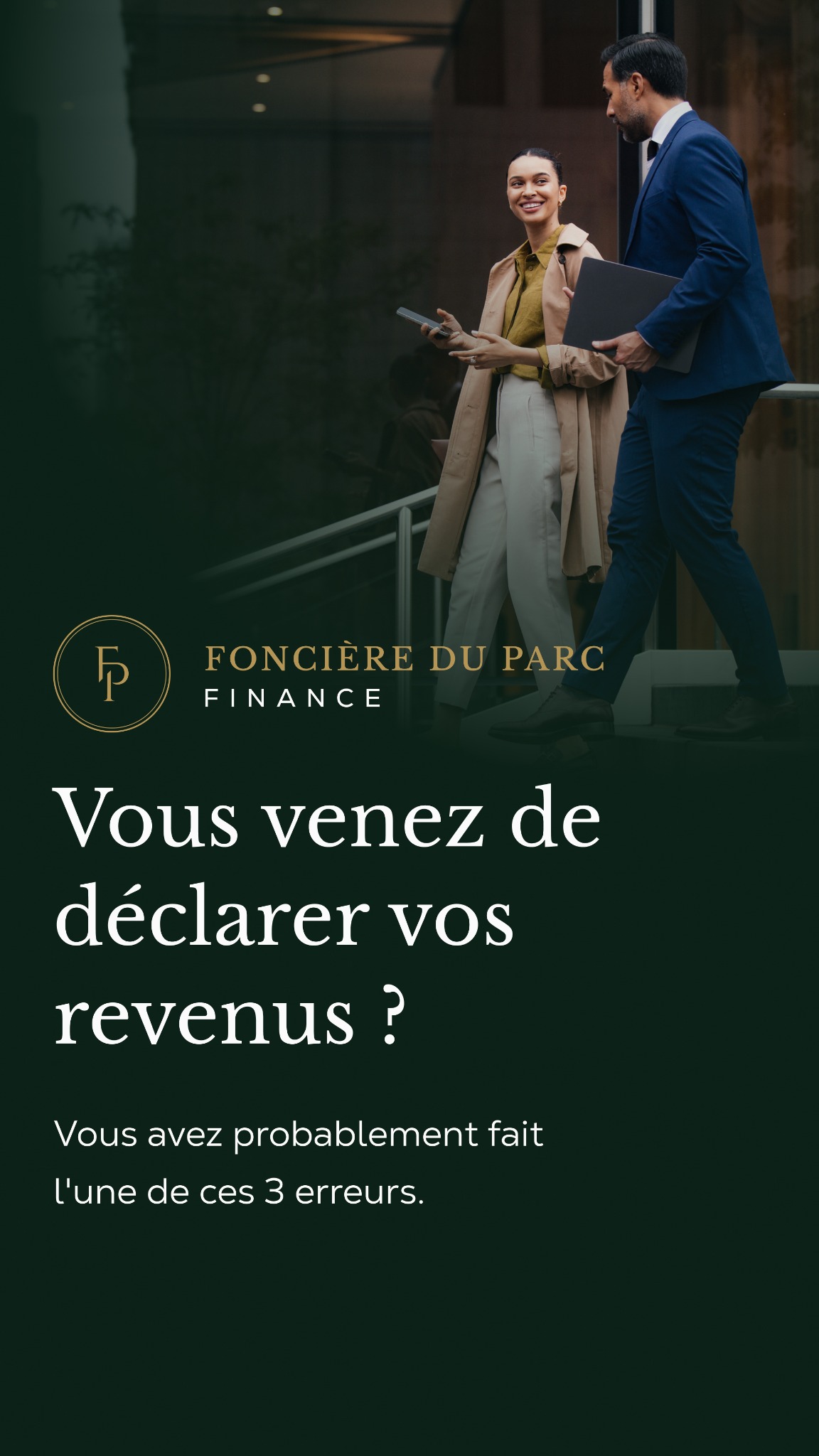 Foncière du Parc Finance Facebook ad from May 13, 2026