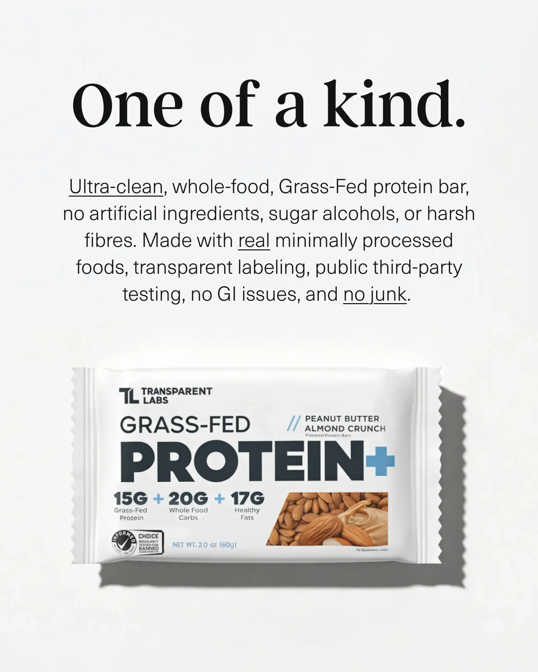 Transparent Labs Facebook ad