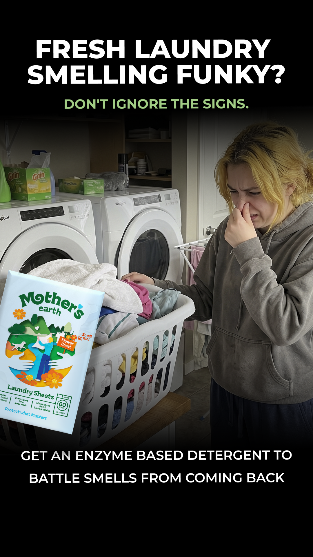Mothers Earth Facebook ad